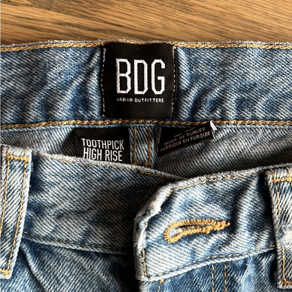 BDG High Rise Toothpick Jeans